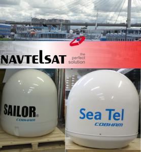 Компания Navtelsat осуществила поставку спутниковых ТВ систем Sailor 90 Satellite TV World и SeaTel ST24 на два круизных судна.