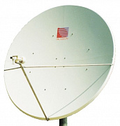 Фиксированная антенна VSAT CPI Prodelin тип 2385 (RxTx C-диапазона HIGH WIND ANTENNA 3,8 м)