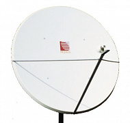 Фиксированная антенна VSAT CPI Prodelin тип 1244 (RxTx X-диапазона 2,4 м)