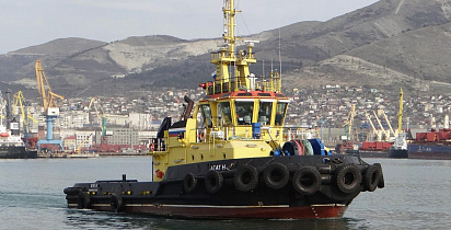 Монтаж и сдача в эксплуатацию системы ОСДР SAILOR 6130 LRIT на буксире «Агат Н» 