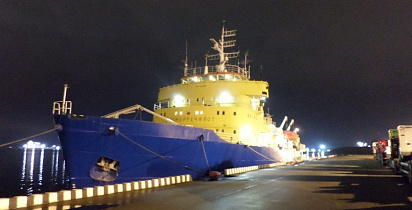 Монтаж СЗС системы Иридиум, тип «IRIDIUM 9801» (Iridium Pilot) на л/к «ТОР»