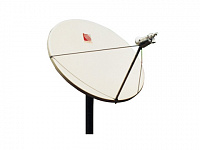 Фиксированная антенна VSAT CPI Prodelin тип 1241 (RxTx C-диапазона 2,4 м)